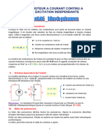 Thème 6: Moteur A Courant Continu A Excitation Independante