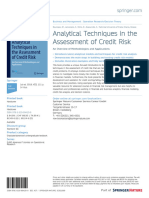 Analytical Techniques in The Assessment