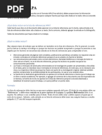 Referencias APA | PDF | Estilo apa | Bibliografía