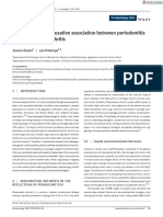 Periodontology 2000 - 2022 - Koziel - Pros and Cons of Causative Association Between Periodontitis and Rheumatoid Arthritis