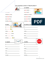 Verbes Pronominaux en - Er (Réguliers) Au Présent