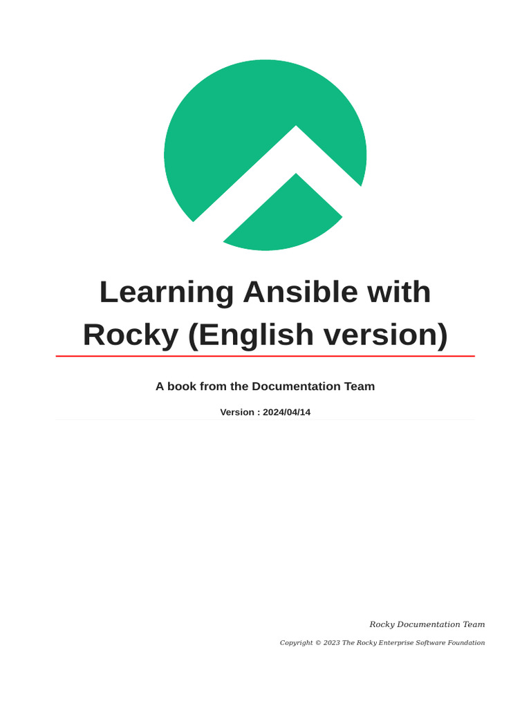 Learning Ansible With Rocky | PDF | Software Development | Computer Science
