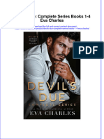 Textbook Ebook Devils Due Complete Series Books 1 4 Eva Charles All Chapter PDF