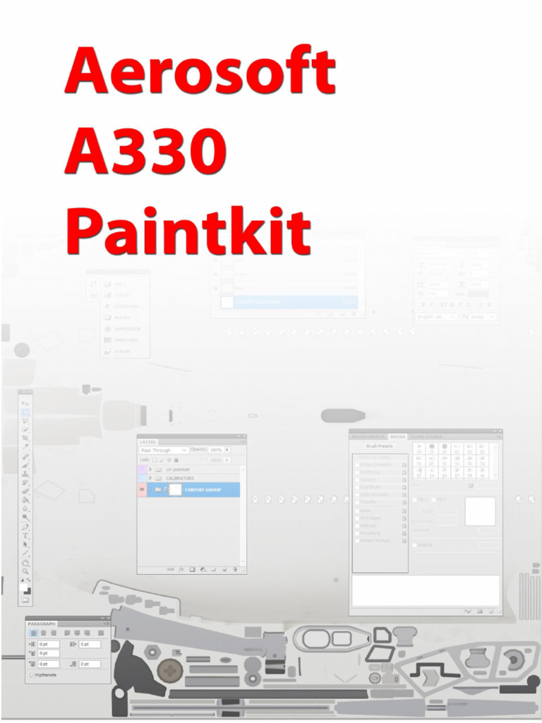 MSFS A330 Paintkit Guide | PDF | Texture Mapping | 3 D Computer Graphics