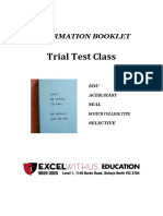 2018 Trial Test Info Booklet