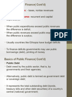 Public Finance and Taxation Week 2