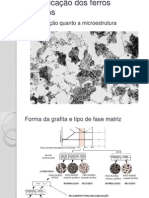 Classificação Dos Ferros Fundidos