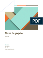 Proposta de Projeto