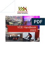 VCE Subject Handbook (2022)
