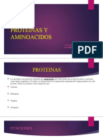 Proteinas y Aminoacidos 2018