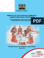 Training Manual On Community Development June 2017