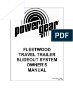 Fleetwood Travel Trailer Slideout System Owner'S Manual