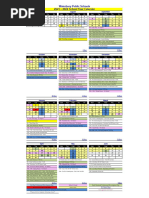 Brookline Public Schools 25-26 Calendar | PDF | Holidays ...