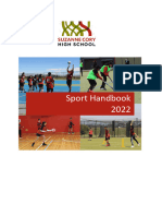 Suzanne Cory High School Sport Handbook (2022)