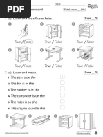 Kids Can 2 Unit 1 Test PDF | PDF