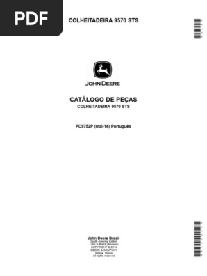 9570 Sts Colheitadeira | PDF | Parafuso