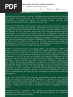 Texto Sobre Segundo Governo Lula