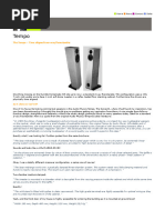 Humble Homemade Hifi - Tempo | PDF | Loudspeaker | Electrical ...