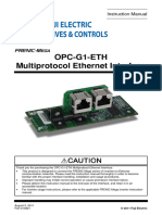 Fuji FRENICmega Ethernet Manual