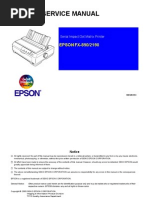 Download Service Manual Epson FX 890 - 2190 by BOSSHEAD SN72844420 doc pdf