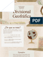 Estructura Divisional Geografica