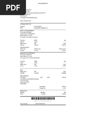 Receipt