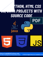 500+ Coding Projects With Source Code