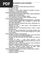 Como Ensinar o Aluno a Escrever