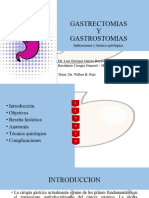 Gastrectomias y Gastrostomias