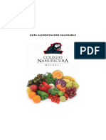 Guía Alimentaria Colegio Nahuelcura de Machalí 2020