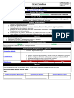 GRH-FF-11-00 Fiche Fonction Responsable Etude Et Méthode