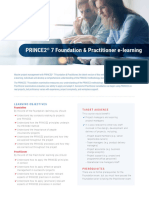 Prince2 7 Foundation Practitioner e Learning Course Outline