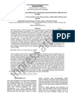 Effect of Sodium Hydroxide Concentration On The Characteristics of Microbial Cellulose From Scoby