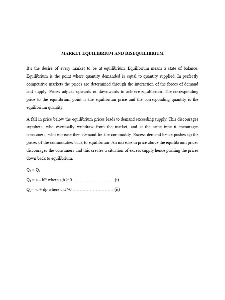 Lec 4 Me | PDF | Economic Equilibrium | Demand
