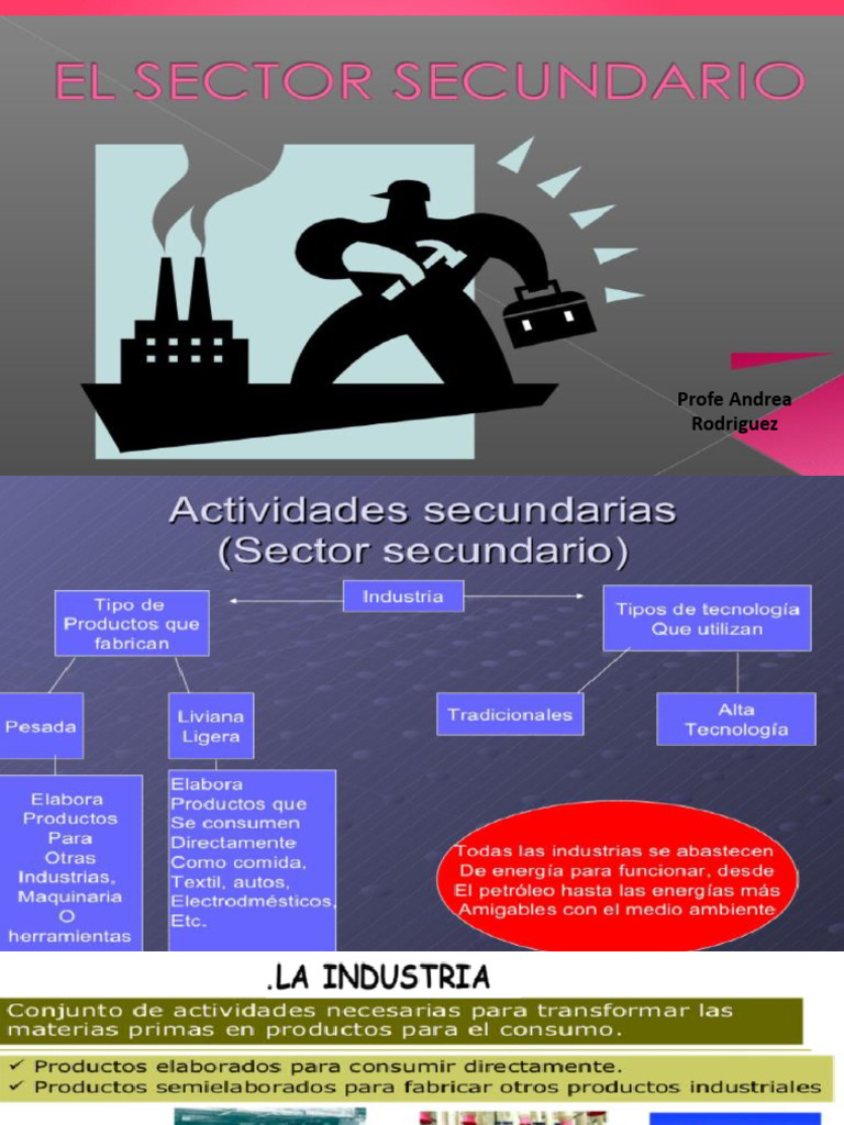 Sector Secundario PDF