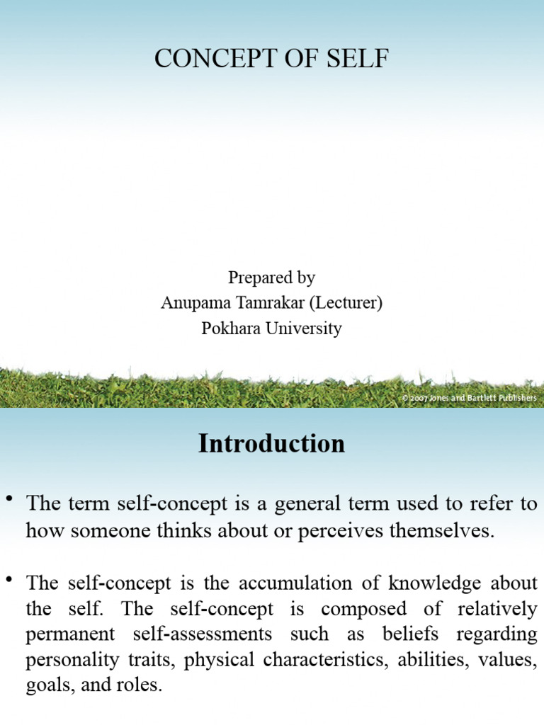 Concept of Self | PDF | Self Concept | Self Esteem