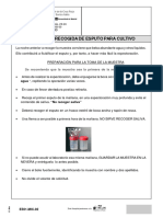 e501.Mic .02 Normas de Recogida de Esputo Para Cultivo