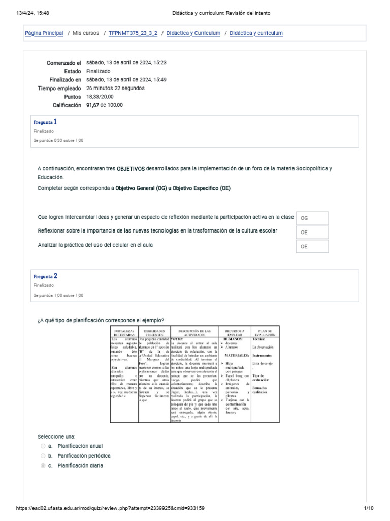 Evaluación y Planificación Curricular | PDF | Plan de estudios | Enseñando