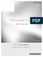 Samsung Microwave, ME21R7051SG AA, User Manual