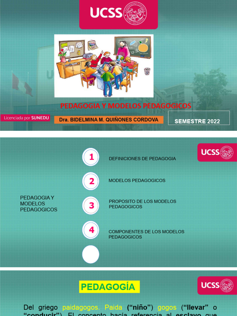 5ta S.PEDAG-MOD | PDF | Pedagogía | Constructivismo (filosofía de la ...