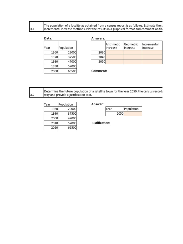 Population Forecasting Methods Analysis | PDF | Mathematics | Applied ...