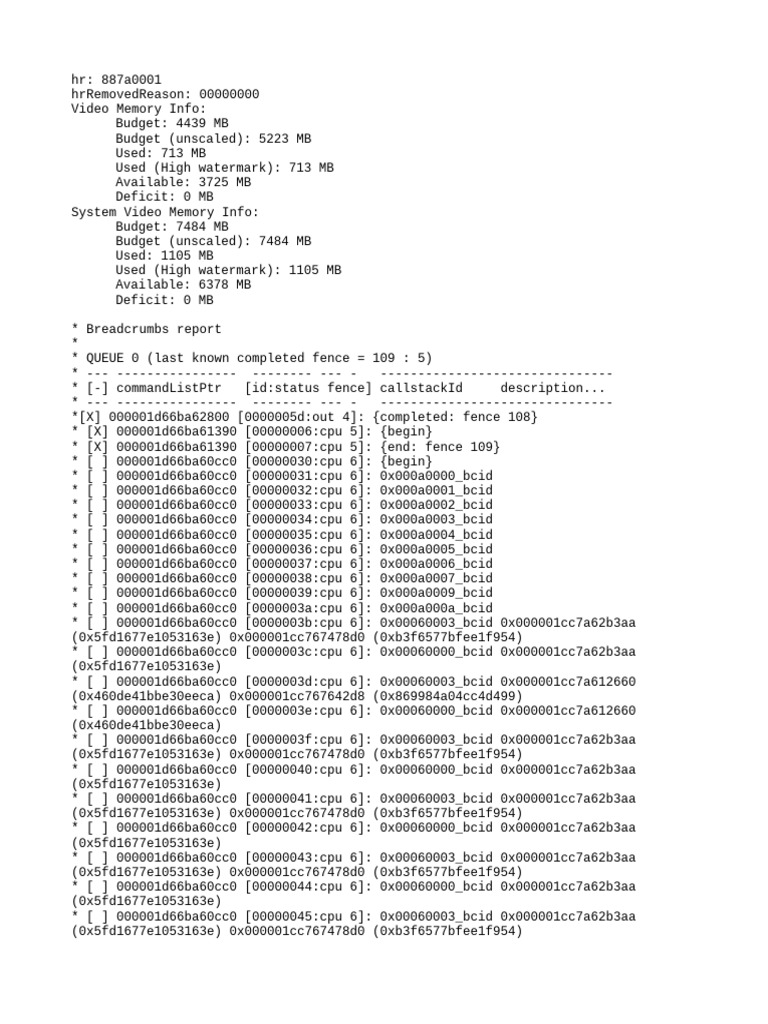 GPU Memory Usage Report | PDF | Computer Architecture | Computer Hardware