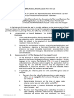 BLGF Memorandum Circular No. 001-20