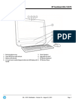 Touchsmart Elite 7320 Produktinformasjon