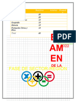 Examen Olimpiadas Del Conocimiento