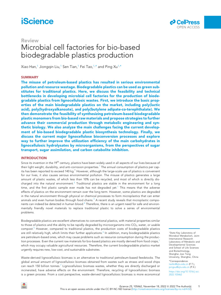 Main | PDF | Biodegradation | Plastic