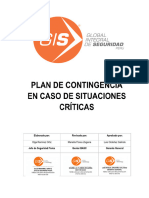 GIS-SF-DI-001 - PLAN DE CONTINGENCIA Rev.01