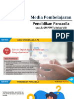 Pancasila VIII Bab 6 - Literasi Digital Dalam Kebinekaan Bangsa Indonesia