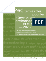 260 Termes Cles Negociations Environementales-Climatiques