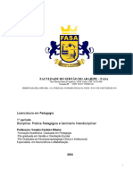 Pratica Pedagogica Conceito Caracteristicas 1º Período